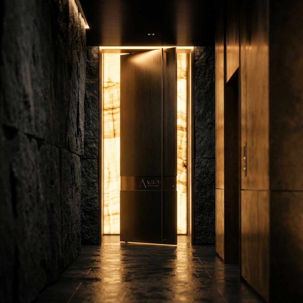 Dramatic corporate entrance